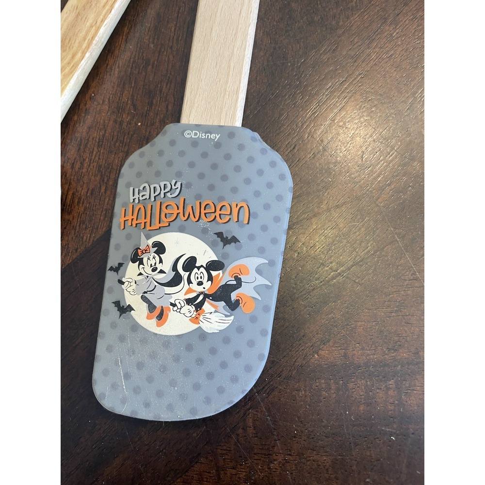 Disney Mickey Minnie Mouse Halloween Kitchen Tools Whisk spatulas NEW - Picture 4 of 5